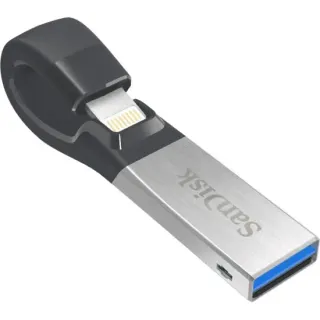 image #0 of זיכרון נייד SanDisk iXpand USB 3.0 and Apple Lightning 16GB SDIX30C-16G