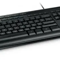 image #0 of מקלדת חוטית Microsoft Wired Keyboard 600 USB - דגם ANB-00040 (אריזת Retail) - צבע שחור - עברית / אנגלית / רוסית