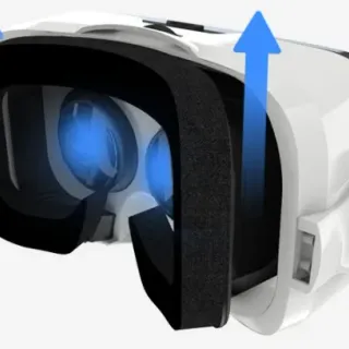 image #2 of משקפי מציאות מדומה ותלת מימד מציאון ועודפים לאנדרואיד ולאייפון BOBOVR Z4 3D