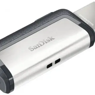 image #1 of זיכרון נייד SanDisk Dual USB 3.1 Type-C - דגם SDDDC2-064G - נפח 64GB