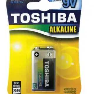 image #0 of סוללת 9V לא נטענת דגם Alkaline של חברת Toshiba