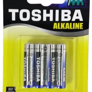 image #0 of 4 סוללות AAA לא נטענות Toshiba Alkaline 