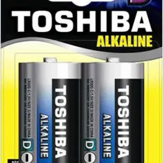 image #0 of 2 סוללות D לא נטענות Toshiba Alkaline 