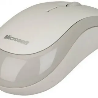 image #4 of עכבר ארגונומי Microsoft Basic Optical USB Mouse White For Business - דגם 4YH-00008 (אריזה חומה Brown Box) - צבע לבן
