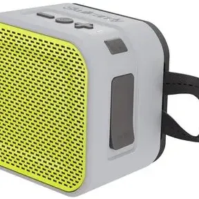 image #0 of רמקול אלחוטי נייד Skullcandy Barricade Mini Bluetooth - צבע אפור/צהוב