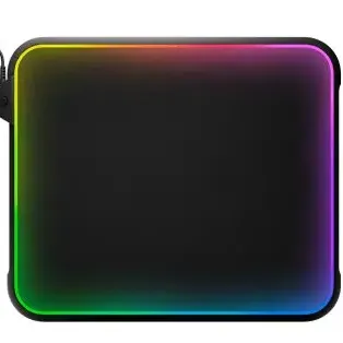 image #2 of משטח קשיח לעכבר לגיימרים SteelSeries QcK Prism RGB 292x356x8.6mm