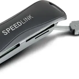 image #0 of קורא כרטיסים נייד SpeedLink Carrea USB 2.0 - צבע שחור