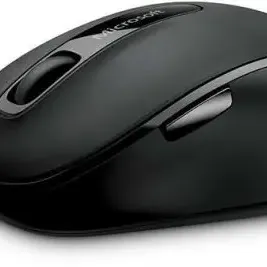 image #0 of עכבר חוטי Microsoft BlueTrack Comfort Mouse 4500 Black For Business - דגם 4EH-00002 (אריזה חומה Brown Box) - צבע שחור