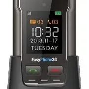 image #2 of טלפון סלולרי למבוגרים EasyPhone NP-01 3G צבע שחור - שנה אחריות ע''י היבואן הרשמי
