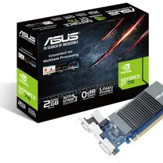 image #0 of כרטיס מסך Asus GT710 Silent 2GB GDDR5 VGA DVI HDMI PCI-E