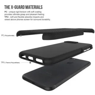 image #3 of כיסוי Toiko X-Guard ל- Apple iPhone 7 Plus / iPhone 8 Plus - צבע שחור