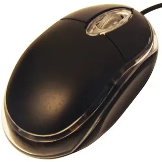 image #0 of עכבר אופטי Silver Line USB High Precision Mini OM-290BL-USB צבע שחור