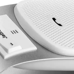 image #3 of דיבורית Bluetooth לרכב Jabra Drive - צבע לבן