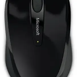 image #2 of עכבר אלחוטי Microsoft Wireless Mobile Mouse 3500 - דגם 5RH-00001 (אריזה חומה Brown Box) - צבע שחור