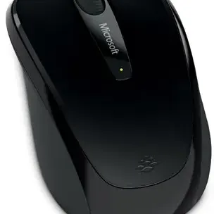 image #3 of עכבר אלחוטי Microsoft Wireless Mobile Mouse 3500 - דגם 5RH-00001 (אריזה חומה Brown Box) - צבע שחור