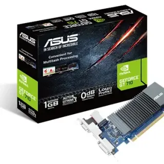 image #0 of כרטיס מסך Asus GT710 Silent 1GB GDDR5 VGA DVI HDMI PCI-E