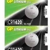 image #0 of 5 סוללות כפתור CR1620 Lithium לא נטענות 3V 16mm x 2.0mm של חברת GP