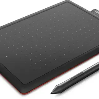 image #0 of לוח גרפי One By Wacom Creative Pen Tablet Small CTL-472-N צבע שחור/אדום