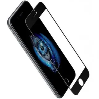 image #0 of מגן מסך קדמי מלא מזכוכית עם קצוות מעוגלים ל- Apple iPhone 7 / iPhone 8 צבע שחור