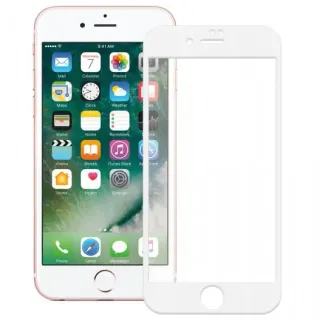image #0 of מגן מסך קדמי מלא מזכוכית עם קצוות מעוגלים ל- Apple iPhone 7 / iPhone 8 צבע לבן