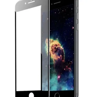 image #0 of מגן מסך קדמי מלא מזכוכית עם קצוות מעוגלים ל- Apple iPhone 7 Plus / iPhone 8 Plus צבע שחור