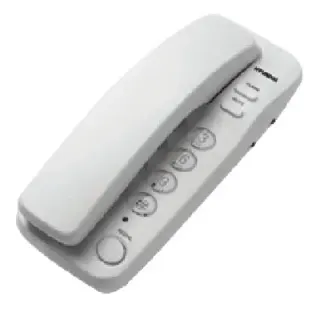 image #1 of טלפון DECT חוטי Hyundai Compact HDT-1200W - צבע לבן
