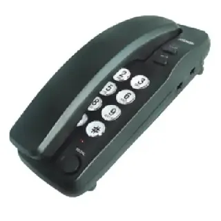 image #1 of טלפון DECT חוטי Hyundai Compact HDT-1200B - צבע שחור