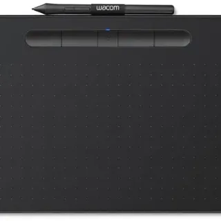 image #3 of לוח גרפי Wacom Intuos Creative Pen Tablet With Bluetooth Medium Black CTL-6100WLK-N - צבע שחור