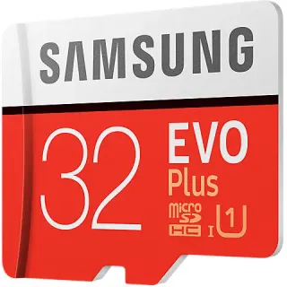 image #3 of כרטיס זיכרון Samsung EVO Plus Micro SDHC UHS-I 32GB MB-MC32G 