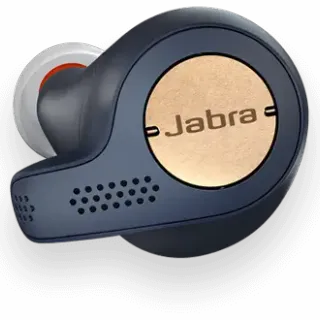 image #3 of אוזניות Bluetooth אלחוטיות עם מיקרופון Jabra Elite Active 65t True Wireless Earbuds צבע כחול / נחושת