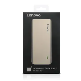 image #4 of סוללת גיבוי אוניברסלית ניידת Lenovo PA10400  חיבור USB כפול - זהב