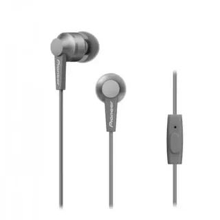 image #0 of אוזניות תוך אוזן עם מיקרופון Pioneer SE-C3T-H - צבע אפור