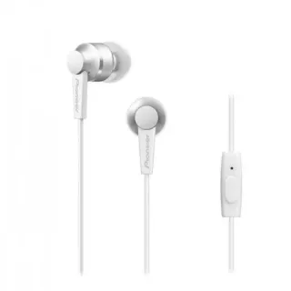 image #0 of אוזניות תוך אוזן עם מיקרופון Pioneer SE-C3T-W - צבע לבן