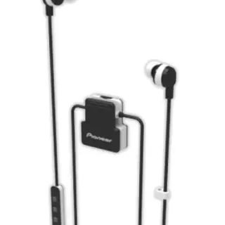 image #0 of אוזניות תוך אוזן אלחוטיות Bluetooth עם מיקרופון Pioneer ClipWear Active SE-CL5BT-W - צבע לבן