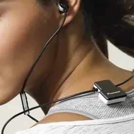 image #3 of אוזניות תוך אוזן אלחוטיות Bluetooth עם מיקרופון Pioneer ClipWear Active SE-CL5BT-W - צבע לבן