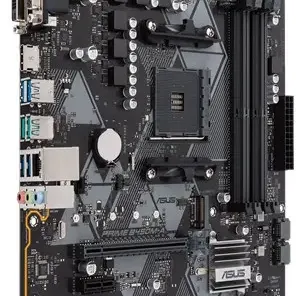image #1 of לוח אם Asus PRIME B450M-A AM4, AMD B450, DDR4, PCI-E, VGA, DVI, HDMI