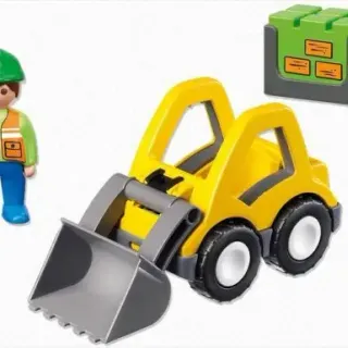 image #1 of מיני טרקטור 6775  לגיל הרך 1.2.3 Playmobil 