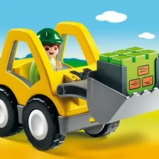 image #2 of מיני טרקטור 6775  לגיל הרך 1.2.3 Playmobil 