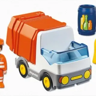 image #1 of משאית זבל 6774 לגיל הרך Playmobil 1.2.3