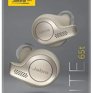 image #2 of אוזניות Bluetooth אלחוטיות עם מיקרופון Jabra Elite 65t True Wireless Earbuds צבע זהב