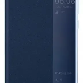 image #0 of כיסוי חכם מקורי ל- Huawei P20 Pro צבע כחול
