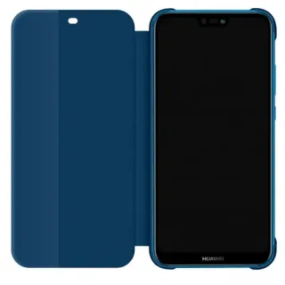image #0 of כיסוי Flip Cover מקורי ל- Huawei P20 Lite צבע כחול