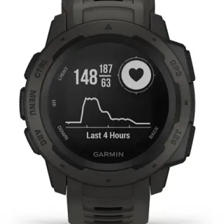 image #5 of שעון חכם Garmin Instinct Outdoor GPS - צבע Graphite Black - כולל תמיכה מלאה בעברית - שנתיים אחריות יבואן רשמי על ידי רונלייט