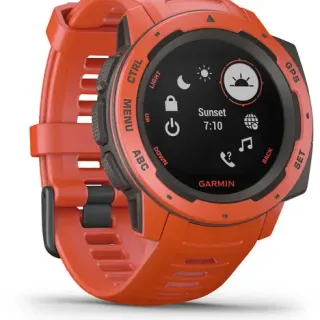 image #2 of שעון חכם Garmin Instinct Outdoor GPS צבע Flame Red - כולל תמיכה מלאה בעברית - שנתיים אחריות יבואן רשמי על ידי רונלייט