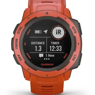 image #7 of שעון חכם Garmin Instinct Outdoor GPS צבע Flame Red - כולל תמיכה מלאה בעברית - שנתיים אחריות יבואן רשמי על ידי רונלייט