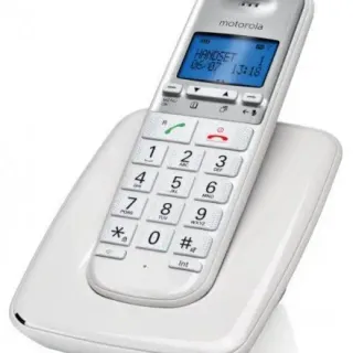 image #0 of טלפון אלחוטי Motorola S3001 צבע לבן