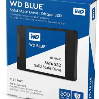 image #1 of כונן קשיח Western Digital Blue WDS500G2B0A 500GB 2.5 inch SSD