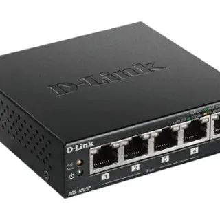 image #0 of מתג D-Link DGS-1005P 5 Ports Gigabit Desktop With 4 Port POE 10/100/1000Mbps 
