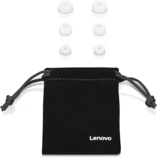 image #2 of אוזניות תוך אוזן Lenovo 100 צבע לבן