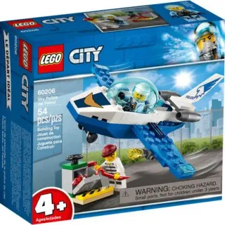 image #0 of מטוס סיור משטרתי בשמיים מסדרת סיטי 60206 LEGO